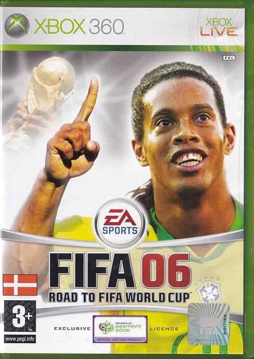 Fifa 06 Road to Fifa World Cup - Xbox Live - XBOX 360 (B Grade) (Genbrug)